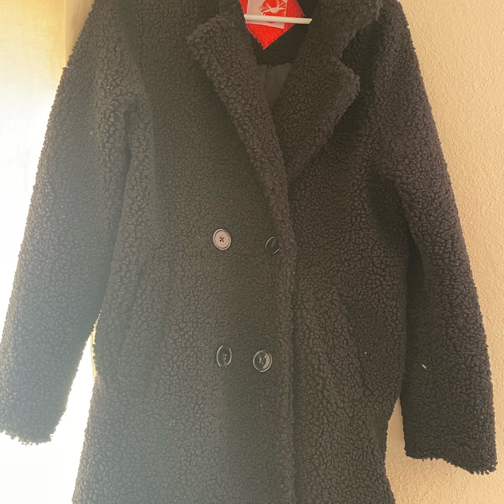 Hot Kiss Black Teddy Jacket